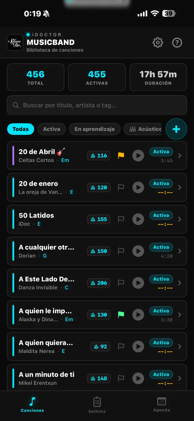 Captura 1 de iDoctor MusicBand