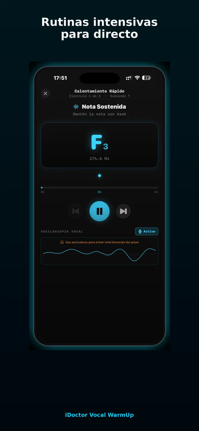 Captura 4 de iDoctor Vocal WarmUp